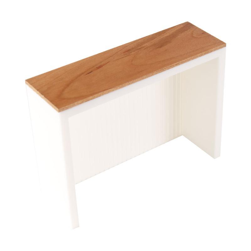 1/12 Scale Dollhouse Miniature Furniture Shelf Cabinet Operator Counter Bar Dollhouse Kitchen Accessory