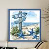 Scenery Printed Cross Stitch Kit DIY 11CT Embroidery Craft Set Home Decor