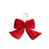 Christmas Decorative Pendant, Bow Pendant, Plush Bow, Festive Party Decorative Pendant, Bow(S/M/L)