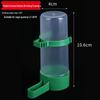 Large Capacity Dual-Use Parrot Waterer & Feeder - Anti-Spill, Anti-Splash, External Hanging Design