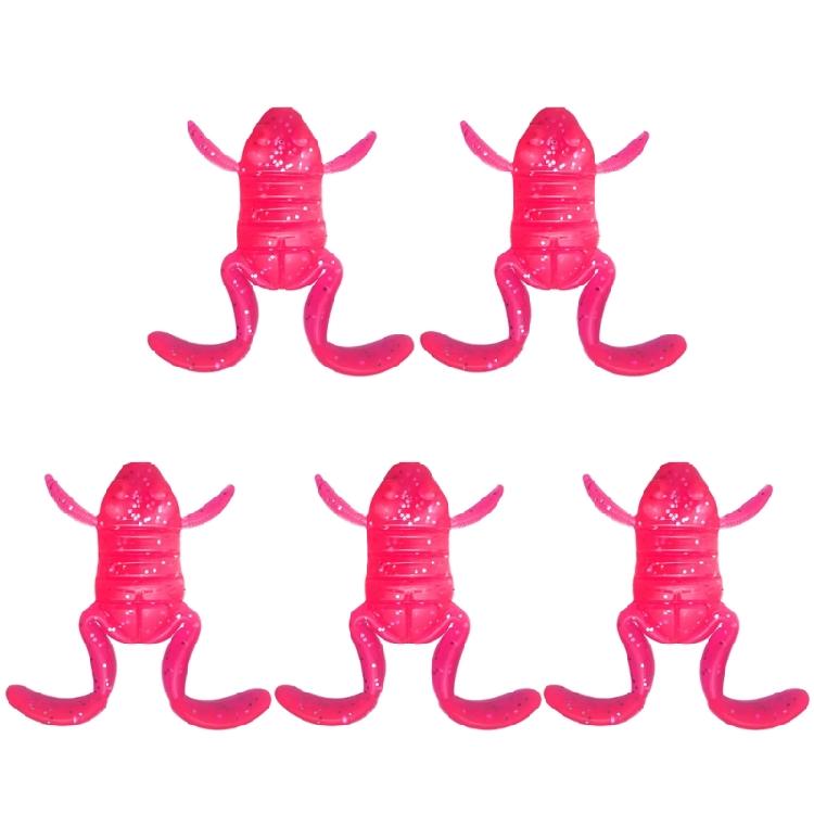 5Pcs Simulation Frogs Swimbaits Baits Topwater Floating Lures Fishing Soft Baits Artificial Frogs Lures Fishing Baits