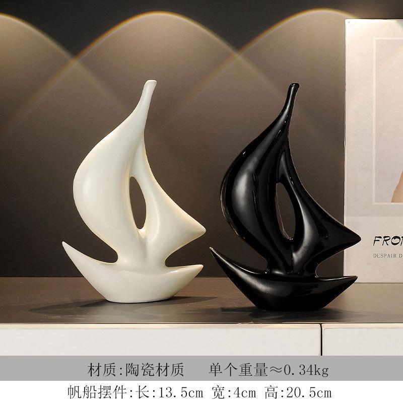 Wind and Wind Water Boat Home Furnishings Entrance Decorations Living Room Cabinet Handicrafts Relocation High End Gifts Pendant