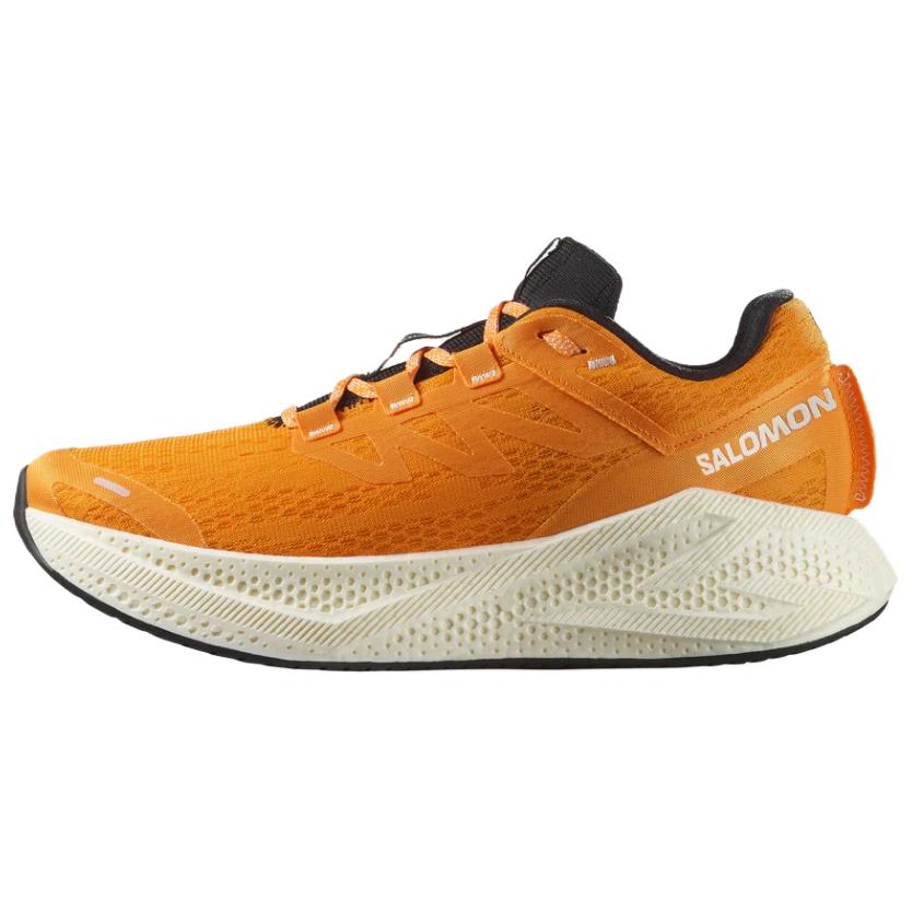 SALOMON Aero Glide 3 Comfortable Versatile Mesh Cushioning Breathable Lightweight Low-Top Running Shoes Men Running Shoes Orange 477562