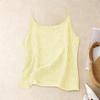 Women's Fashionable Loose Casual Summer Cotton Linen Camisole T-shirt