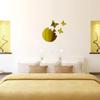 4pcs 3D Butterfly DIY Mirror Wall Sticker Aesthetic Room Decor Stickers Decal Bedroom Bathroom Home Decor Treandy Wall Decor