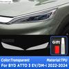 Car Headlight Protection Transparent Anti-Scratch Protective Film TPU Stickers For BYD ATTO 3 YUAN PLUS EV DM-i -2024
