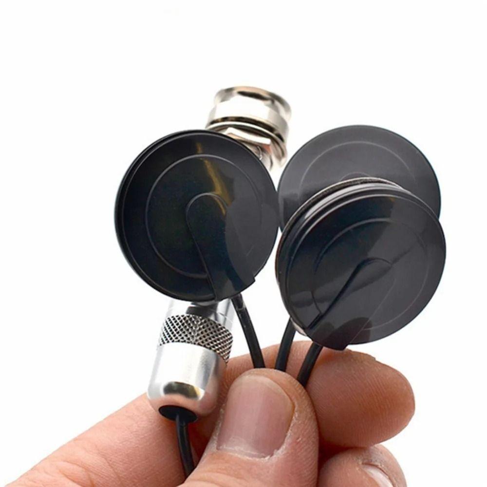 Guitar Parts Karimba Thumb Pickup 3-in-1 Guitar Picks Transducer Pickups Guitar Violin Ukulele