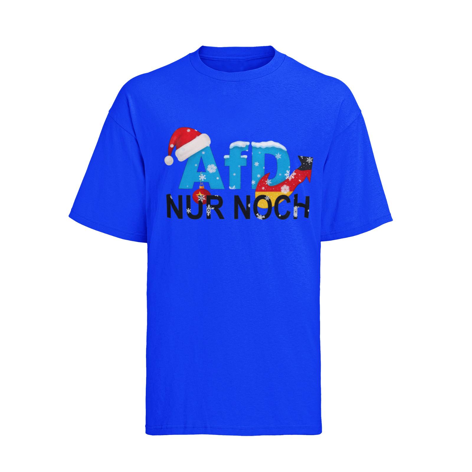 

Weihnachten AFD Allgemeine Freie Denker Xmas Damen T-Shirt Mens Womens Tees Top Oversize Baumwolle 4XL