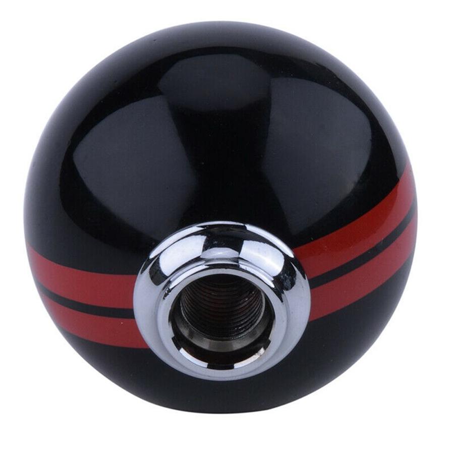 Manual Gear Shift Knob Shifter Black Round Ball For Ford Mustang Gt500 6 Speed