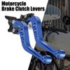 Universal Fit for Motorbike Modification CNC Motorcycle Clutch Drum Brake Lever Handle 1 Pair Alloy Motorcycle Brake Handle