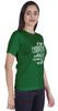 Inkmeso Women T Shirt If My Mouth Doesn't Say It My Face Definitely Will Letter Printed Sarcastic Crew Neck Top
