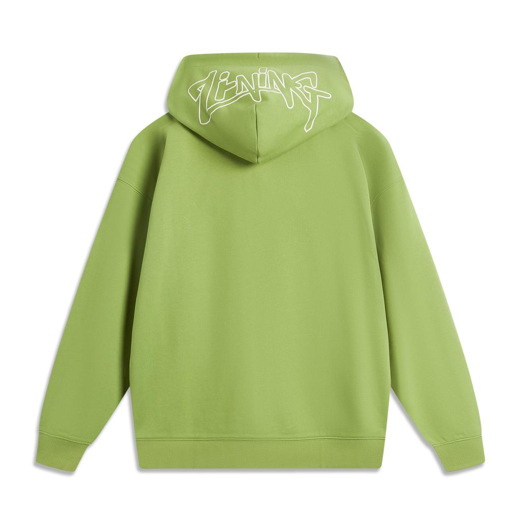 Li Ning Sports Life Collection Sweatshirt Unisex Grasshopper Green AWDV391-1