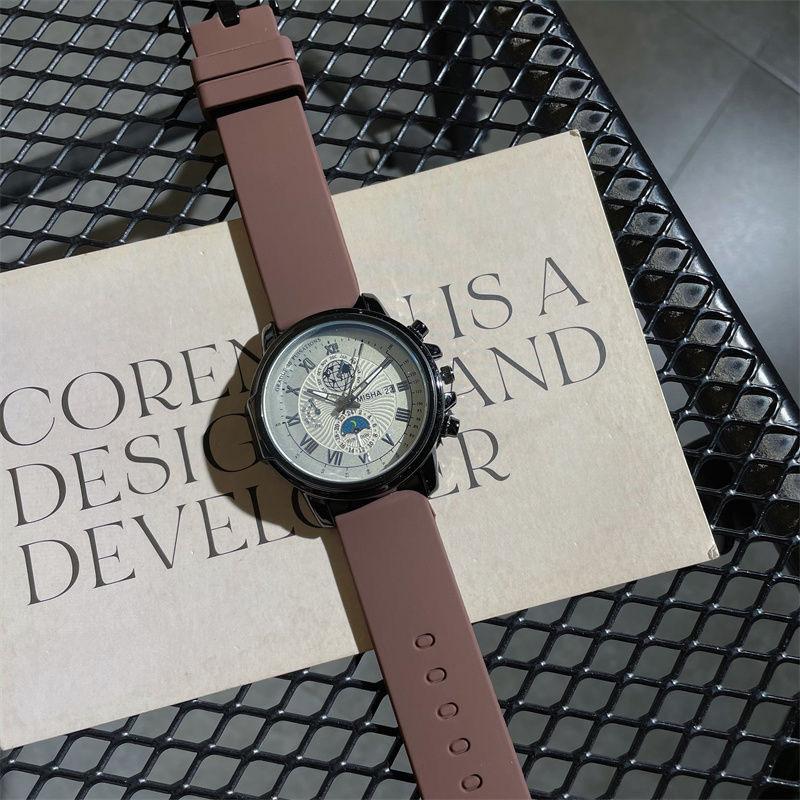 Montre personnalisée premium sense cool pour hommes et femmes, tendance, pour étudiants du premier cycle du secondaire, niche décontractée