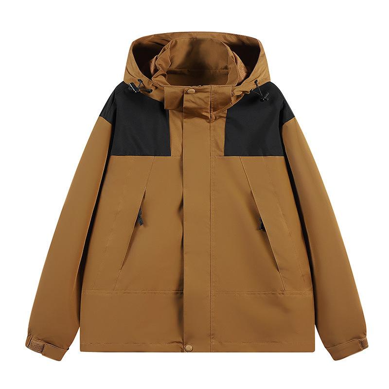 Men's Spring and Autumn Coat Jacket New Casual Jacket Men's Spring Clothes Waterproof Outdoor Jacket Men's