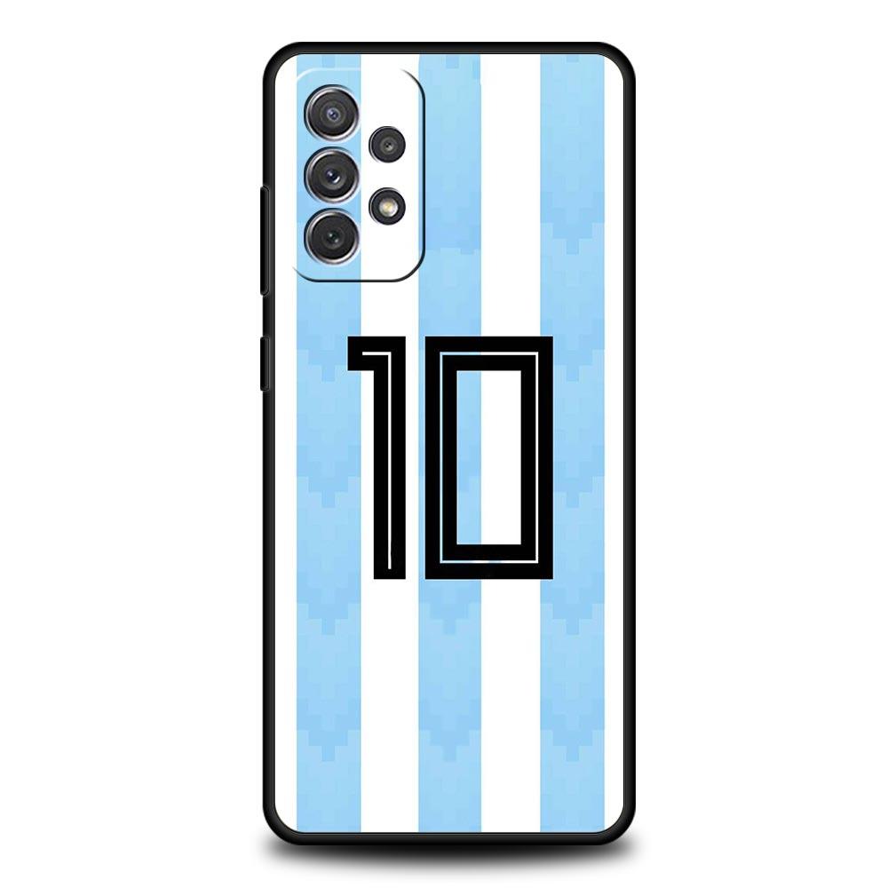 

Football 10 Player Phone Case for Samsung Galaxy A55 A35 A17 A07 A15 A13 A25 A51 A71 A72 A73 A32 A52 A52S A41 5G Soft TPU Shell samsung a72 5G