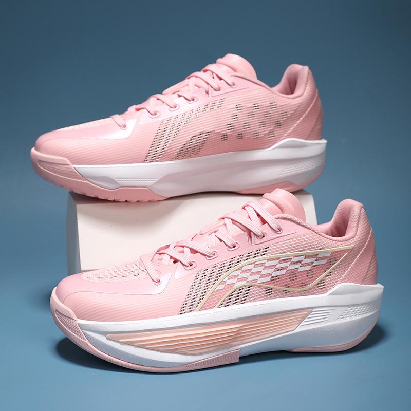 2025 new low-top practical basketball shoes for men and women, versatile shock absorption, wear-resistant thick sole, non-slip and breathable couple 