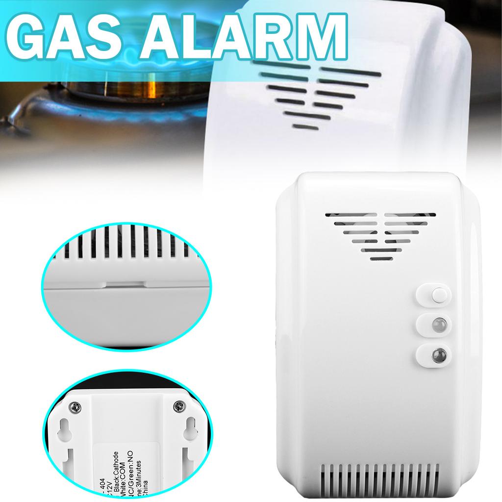 PDTO Nuovo rilevatore di allarme per perdite di gas liquefatto di gas naturale per auto camper da 12 V