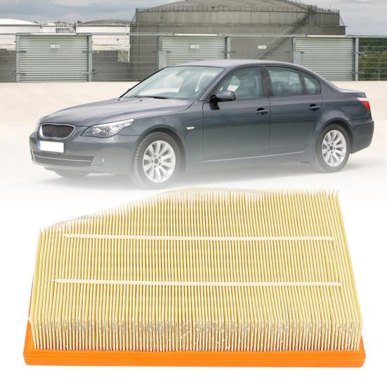 Auto Vzduchový Filter Filter Žltý Vzduch Kabína Efektívny Nasávanie 13717521033 pre BMW E60/E61/520I/523/525/530I