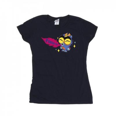 Womens/Ladies Big Hero 6 Baymax Fred Fired Up Cotton T-Shirt