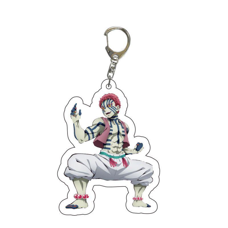 

Demon Slayer Acrylic Keychain Tanjiro Kamado Nezuko Giyu Tomioka Zenitsu Agatsuma Shinobu Kocho Anime Merchandise Gift Carry Mini Lightweight Portable 55mm