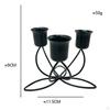 Holder Ornaments Candlestick for Wedding Tea Parties Dining