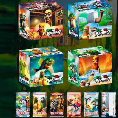 8/288Pcs Collection Cards Italian Brainrot Tungtungtung Sahur Tralalero Tralala-Children's Card Game Toy Trading Cards Gift
