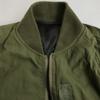 BASE CONTROL MA-1 & Camouflage Reversible 70% Down Jacket Men S Khaki Camouflage Coat Jumper cBH618(USED)