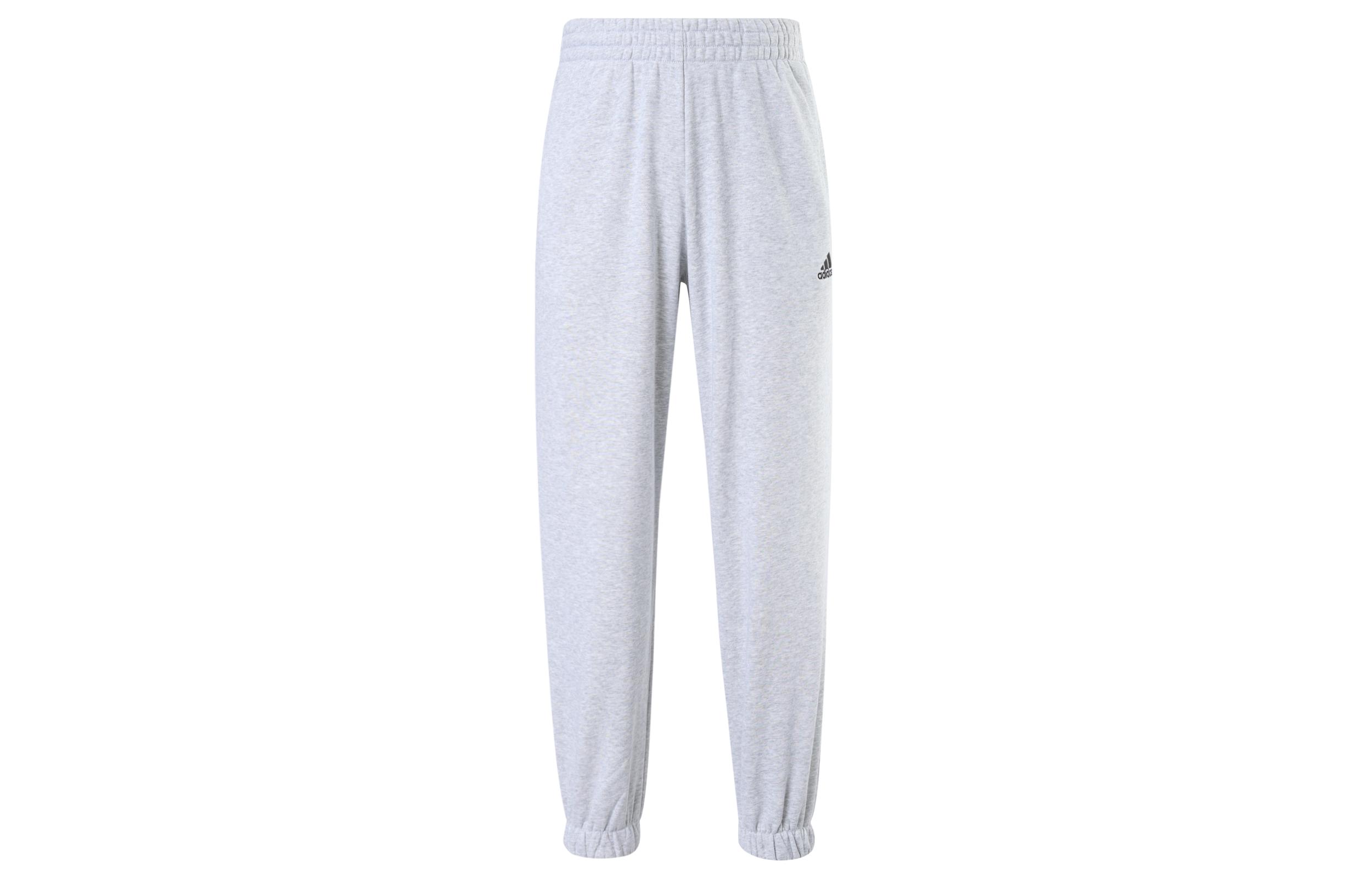Adidas Knitted Sweatpants Unisex Light Heather Gray JM9115 L