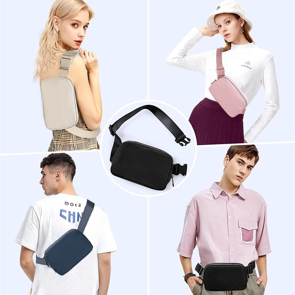 Large Capacity Waist Pouch for Men and Crossbody Portable Shoulder Fanny Perfect for the and Women, Waterproof, Lightweight, Bag, Pouch, Wallet, Pack,