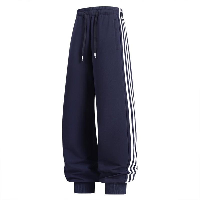 Heren Dames Katoenmix Casual Joggingbroek Rechte Pasvorm Los Comfortabel Sportieve Broek Herfst