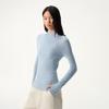 Broadcast Women's Slim-Fit Polo Collar Wool Pullover Sweater