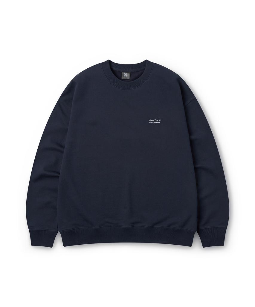 CAMEL WORK No.413 Caw Basic Logo Sweatshirt (Navy)