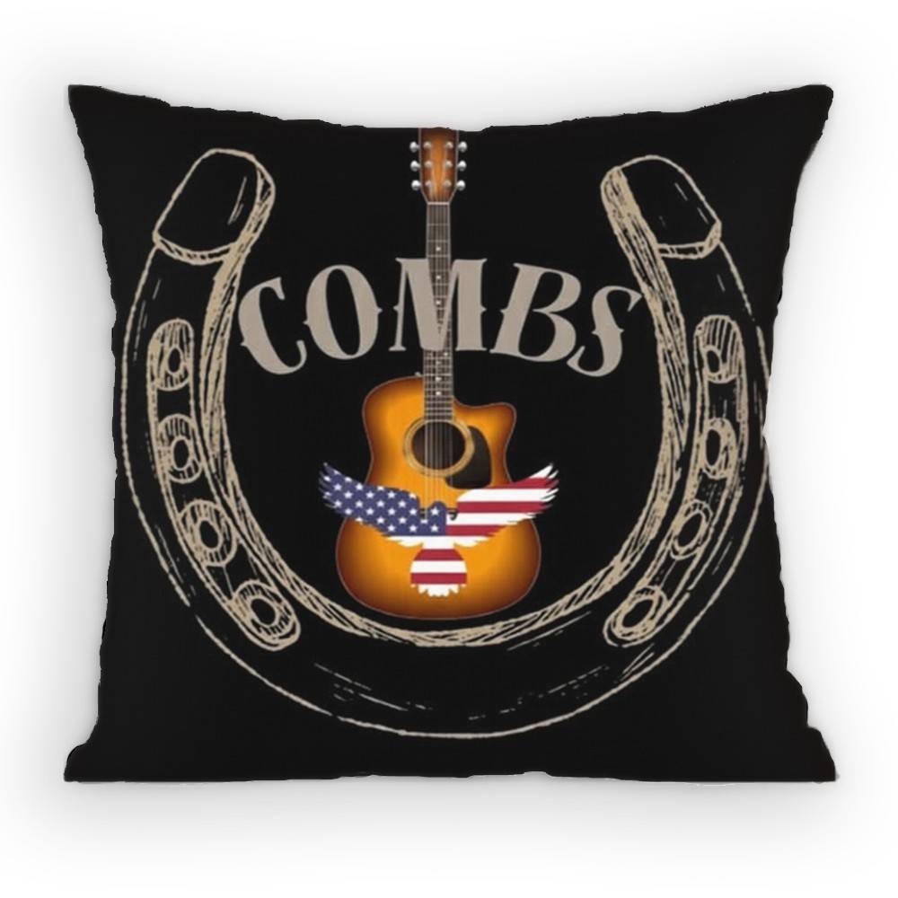 LLuke CCombs Pillow Case Antidustmite Pillowcase Invisible zipper silky short plush Sofa cushion cover