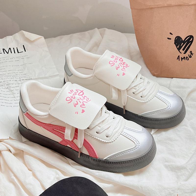 Dexun Shoes Women's 2025 New Niche Casual Foreign Trade Flat Bottom South East Asia Sports Anti-skid Board Shoes