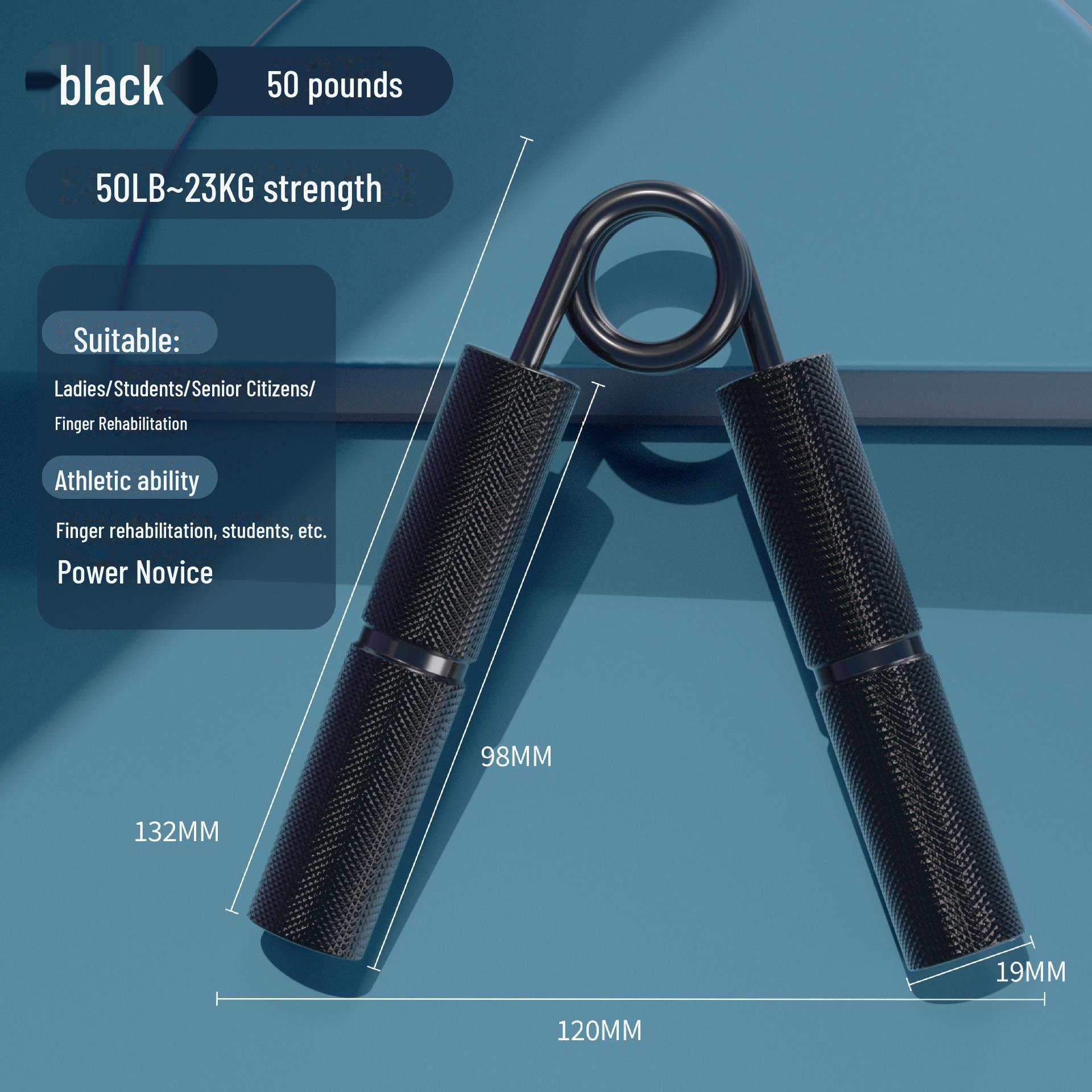 Силовой тренажер из алюминиевого сплава с А-образной рукояткой для мужчин и женщин 50LB чёрный