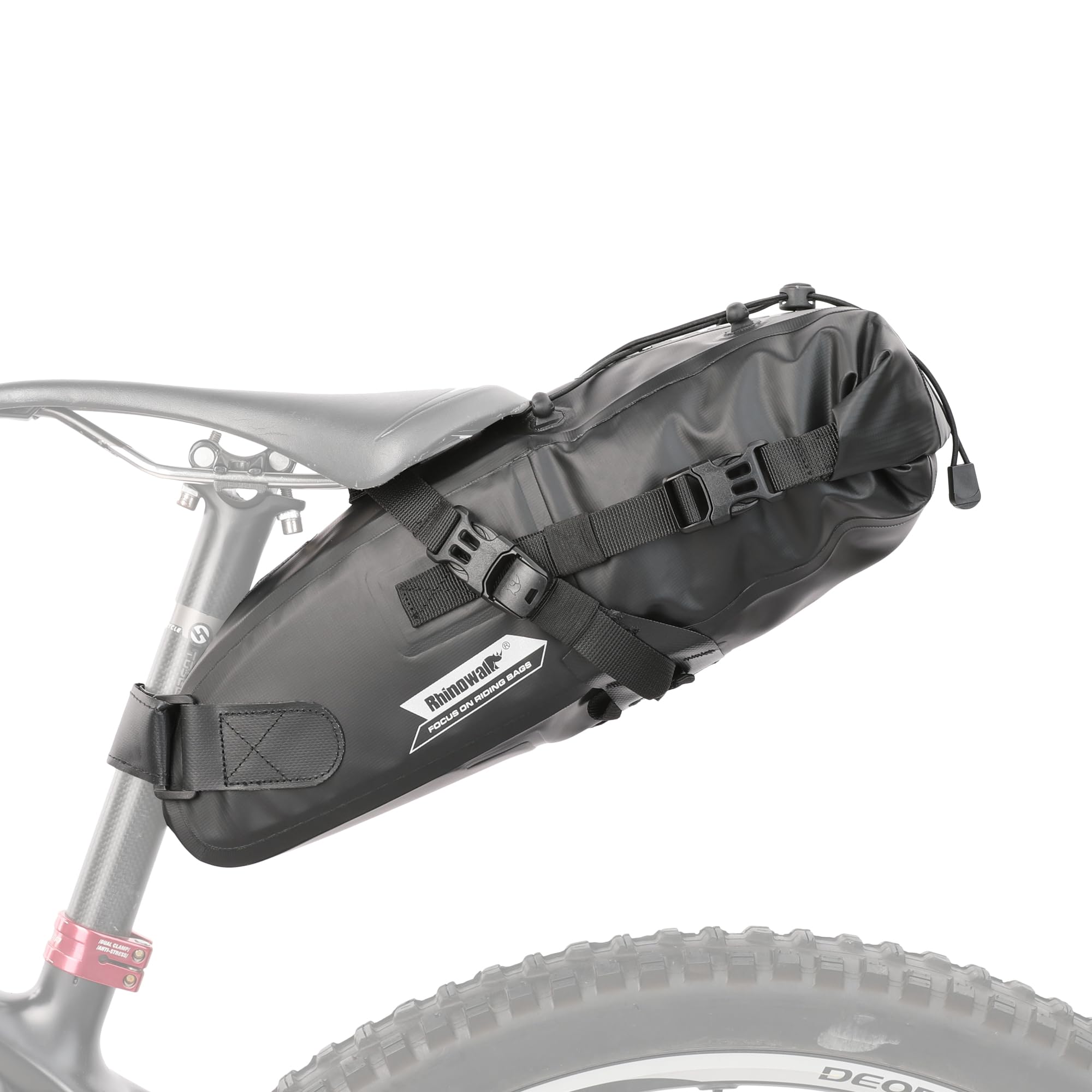 

Rhinowalk Сумка под седло велосипеда 5 л большой вместимости водонепроницаемая велосипедная сумка сумка на сиденье для велоспорта портативная сумка для хранения аксессуары для хранения