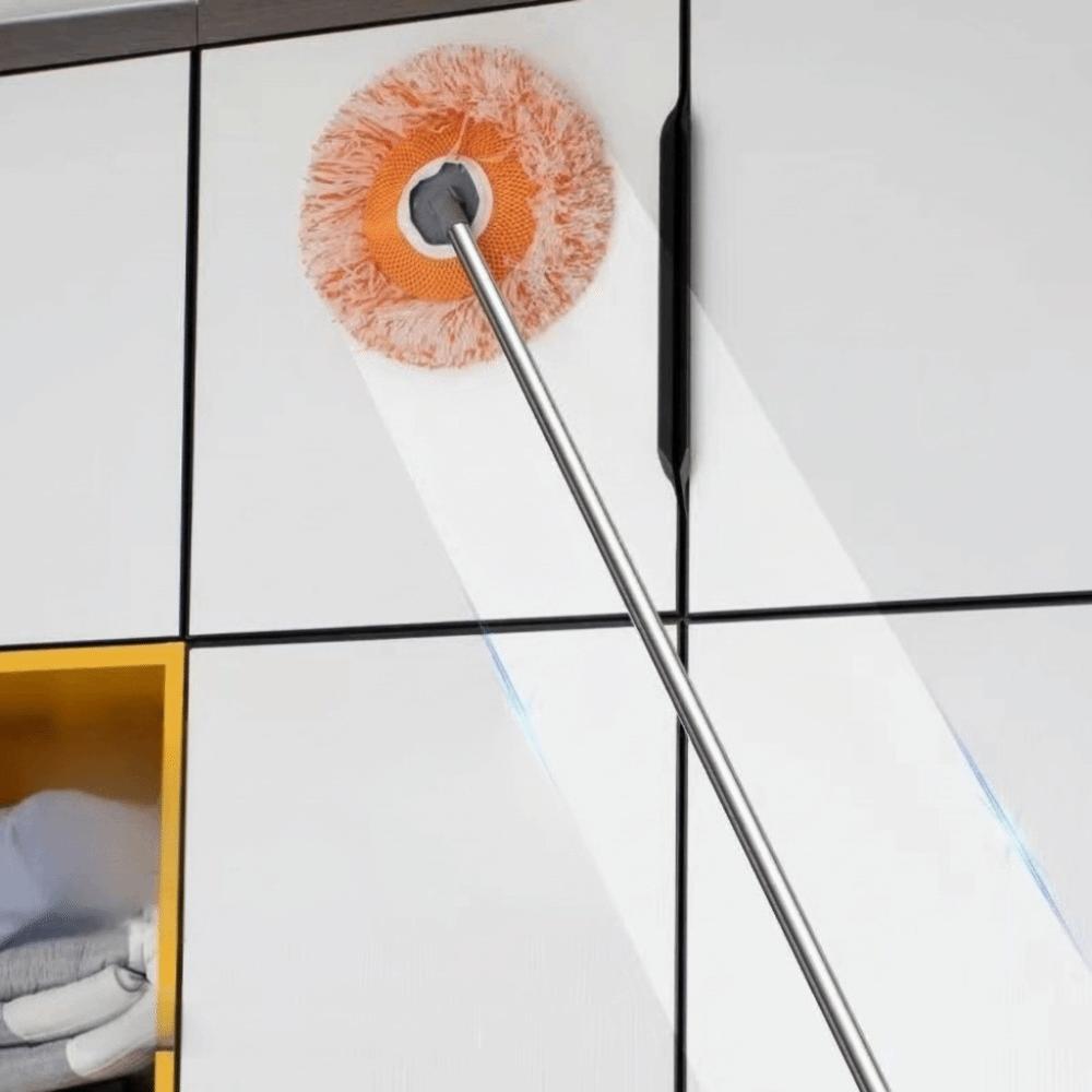 Long Extended Handle Floor Scrubber Multi Functional Dust Mop Sunflower Mop  Bathroom