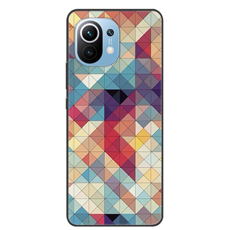 For Xiaomi 11 Lite 5G NE Case Protective Silicone TPU Phone Cases for Xiaomi Mi 11 Lite 5G Shockproof Covers 11Lite Soft Fundas