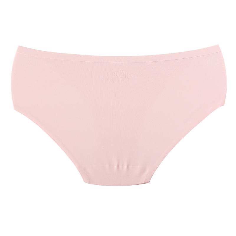 CINOON Sexy dámské kalhotky Ledové hedvábné bezešvé spodní prádlo síťované patchworkové spodky Pohodlné kalhotky do středního pasu