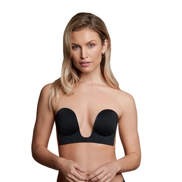 Bye Bra Nahtloser U-Style BH-Schale B Schwarz