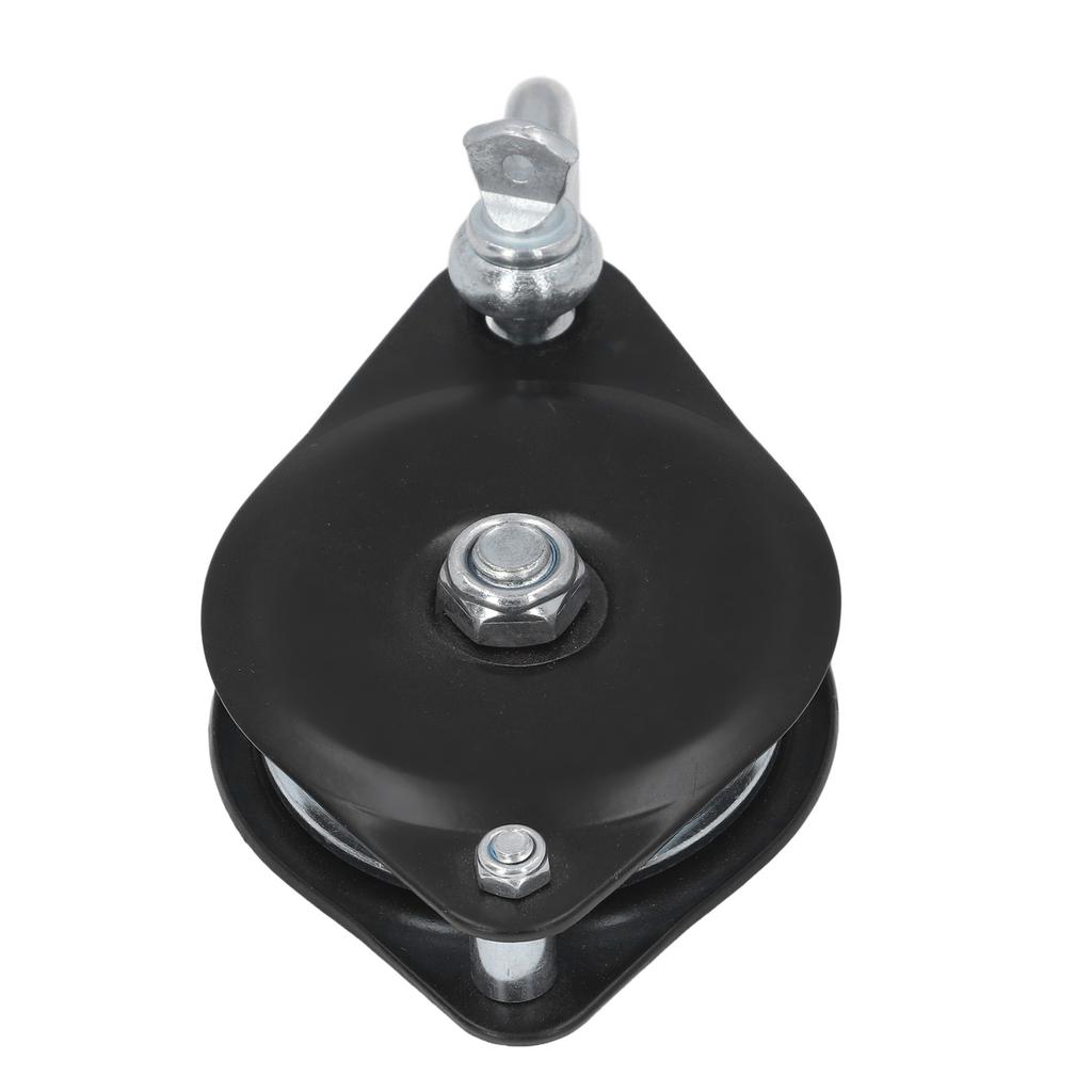 Single Pulley Roller Heavy Duty Universal 0.5T Load Lifting Crane Snatch Block Bearing Hook Boat Accessories