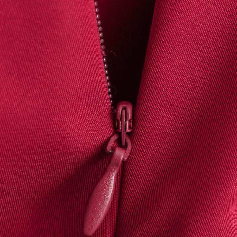 Kaslead New Arrival Women's Fashion Style Stylish Simple and Versatile Bowknot Decoration Half A- line Skirt