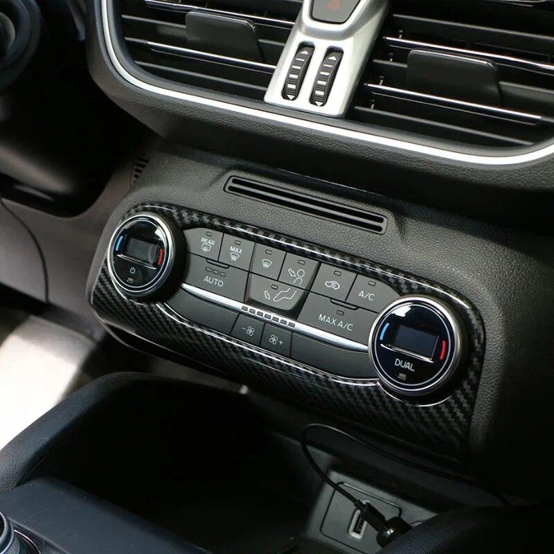 Pentru Ford Focus -2022 MK4 ST-LINE Butoane comutatoare pentru aparatul de aer condiționat Capacul cadrului Accesorii pentru ornamente pentru stilul mașinii
