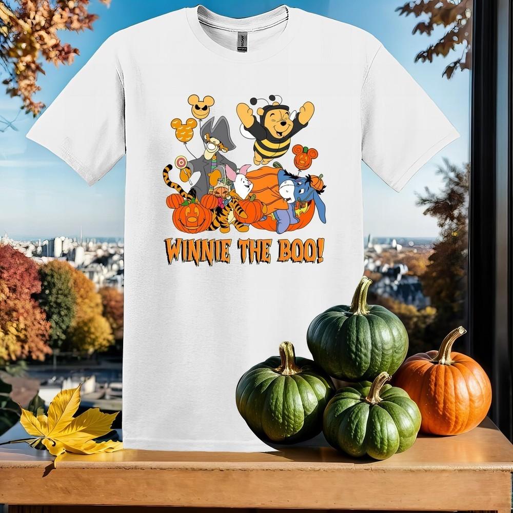 

Halloween Winnie The Pooh T-shirt Kids Hoodie Men Women Unisex Tshirt SX154 3XL