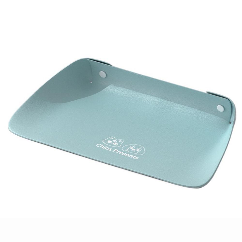 

Креативный коврик для домашних животных против проливания, водонепроницаемая подложка для собачьего корма, товары для домашних животных, коврик для кошачьей миски, котенок синий