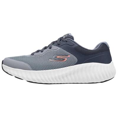 GO RUN NOW Men Grey Low Top Running Shoes Fabric Comfortable Versatile Wear-resistant 220391-GYCC