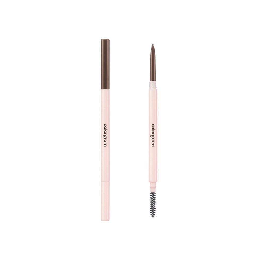 Colorgram Colorgra Make Bud Slim Brow Pencil 01 Dark Brown