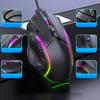 RGB Backlight Gaming Mouse 12800DPI Wired Mouse Durable USB Mouse  PC Gaming