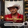 Personalized Wall Tapestry,Bruno Mars Custom Printed Name, Fabric Wall Art For Indoor Room Backdrop