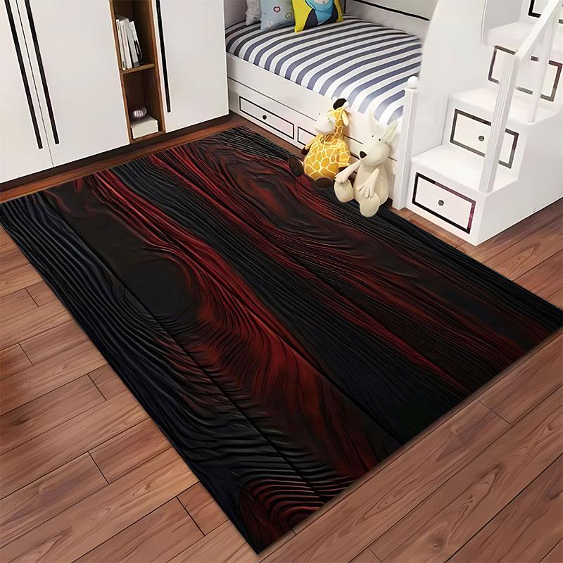 Wood Grain Pattern Carpet suitable as a non-slip mat for the living room or bedroom sofa